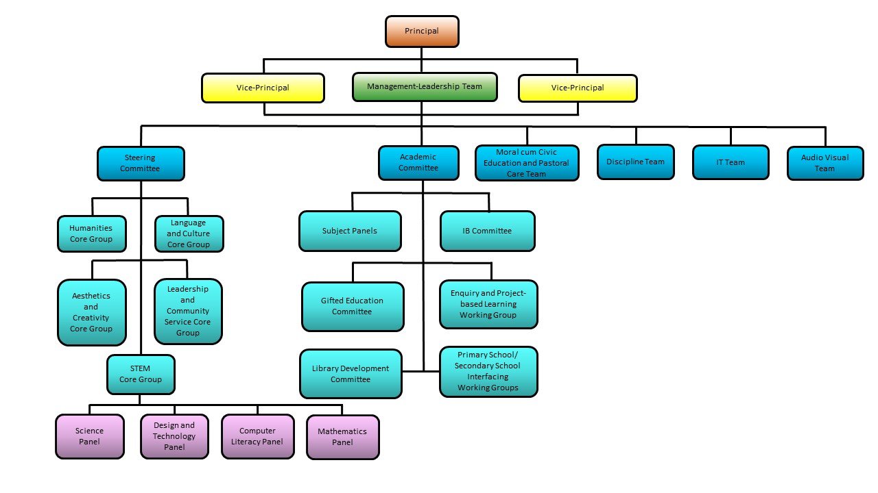 Primary School Organizational Chart