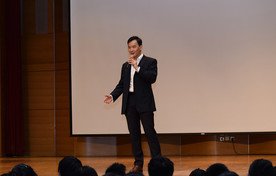 Talk on Elements of Entrepreneur by Mr. Ivan Owyang (Founder and Director of TING Co Ltd)